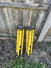 Twin Head Telescopic Floodlight Tripod Stands 