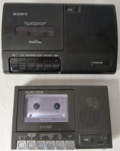Vintage cassette recorder - cassette,