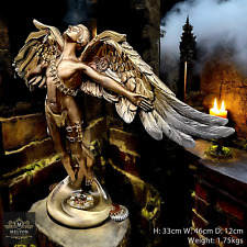 Steampunk Golden Resin Angel