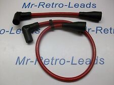 RED 8.5MM PERFORMANCE IGNITION LEADS HARLEY DAVIDSON FATBOY 1340 1996 EVO ENG