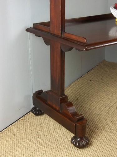 Antique gillows mahogany dumb - antique,