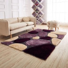 Shaggy Rugs 3D Living Area