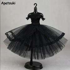 Black Lace Princess Dress for