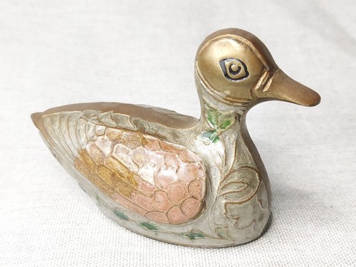 Vintage cloisonne brass - vintage,