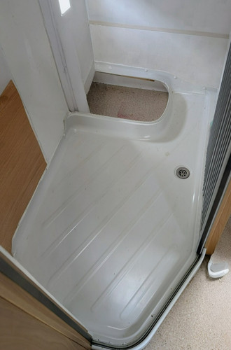 Caravan motorhome shower - motorhome,