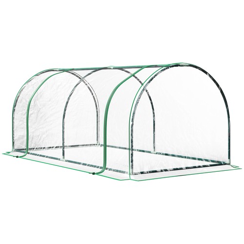 Outsunny tunnel greenhouse - outsunny,