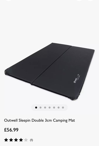 Outwell sleepin 3cm - 3cm, double