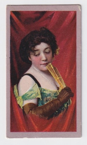 Cigarette card beauties - cigarette,