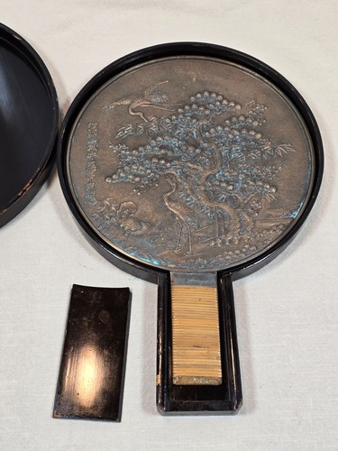 Antique japanese bronze - japanese, hand