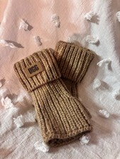 UGG Brown fingerless gloves