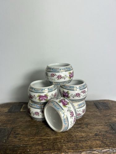 Vintage napkin rings set of - /,