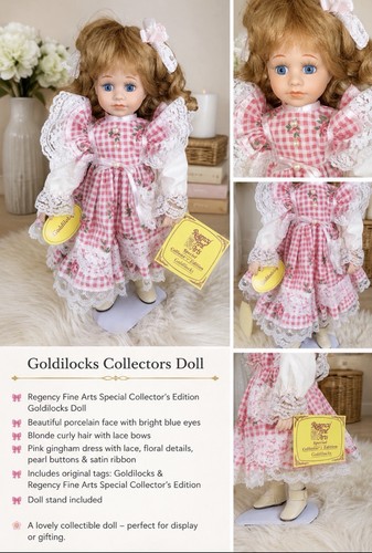 Goldilocks collectors doll - goldilocks,