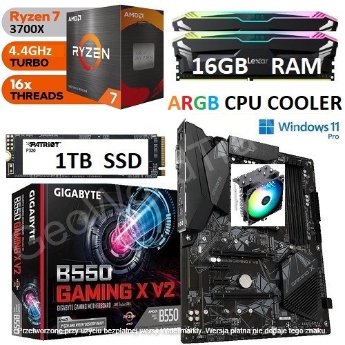 Amd ryzen 3700x - amd, 16gb