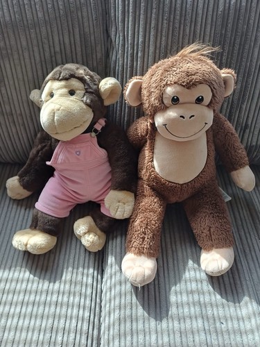 Stuffed monkey teddy soft - 2,