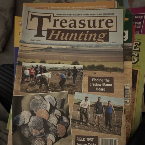 Treasure hunting magazine - treasure,