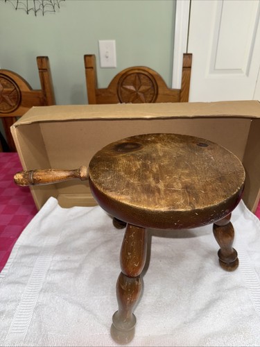 Vintage three legged wood - vintage,