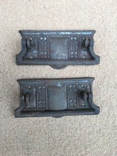Antique pair of decorative drawer pulls/handles,