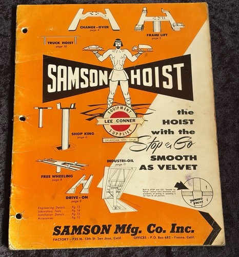 Vintage original samson mfg - original,