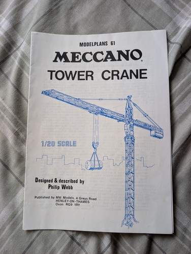 Meccano model plan - plan, 61