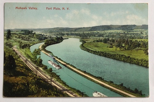 Postcard fort plain new - plain, york