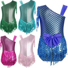 Kid Girls Metallic Fringe