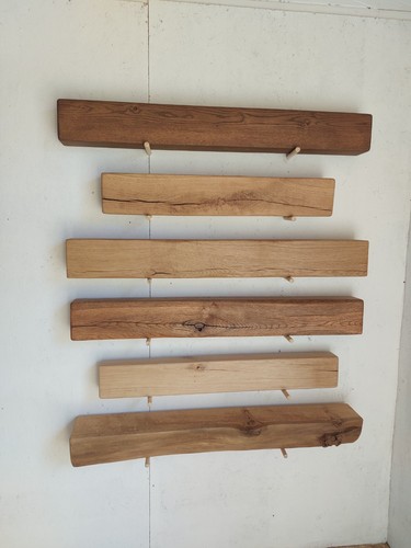 Solid oak mantel beam - solid,