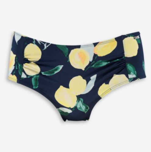 Joules navy lemon - lemon, patterned