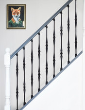 "Lowfield" Matte Black Steel