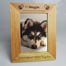 Personalised Photo Frame Wood
