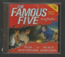 FAMOUS FIVE - Go Adventuring Again & To Demons Rocks - UK AUDIO CD (2-DISC SET)