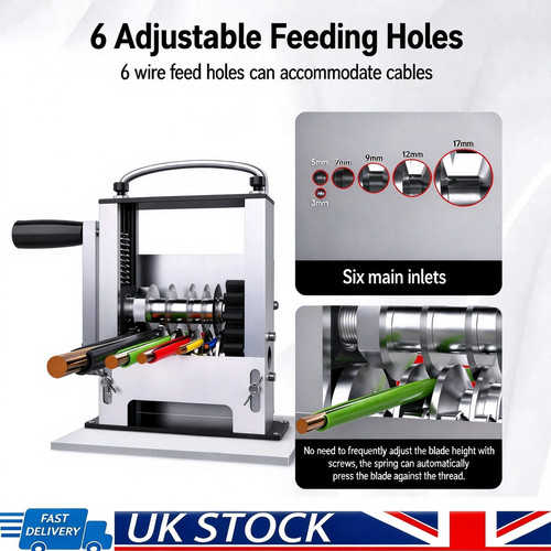 Wire stripping machine 6hole - stripping,