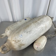 Vintage Anchor Marine Boat Fenders Buoys Made In Cornwall UK X3 Mooring Bumpers