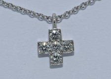Tiffany & Co Diamond Platinum Necklace