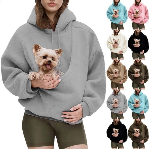 Hands free pet - carrier, hoodie