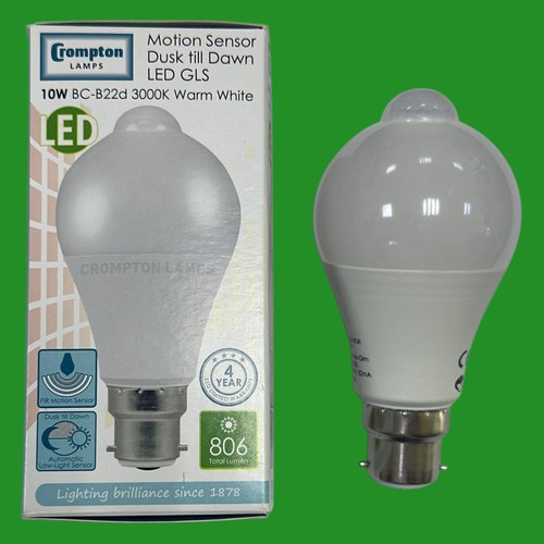10w crompton led dusk till - 10w,