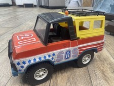 Vintage Joustra Tin Plate Friction Powered Toy Care RARE