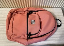 Ladies VANS OFF THE WALL 1966 Peachy Pink Cotton Backpack Rucksack Laptop Bag