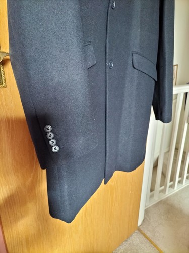 Men wool overcoat - wool,