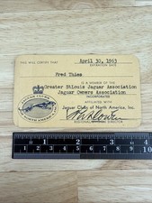 Vintage 1963 St. Louis Jaguar