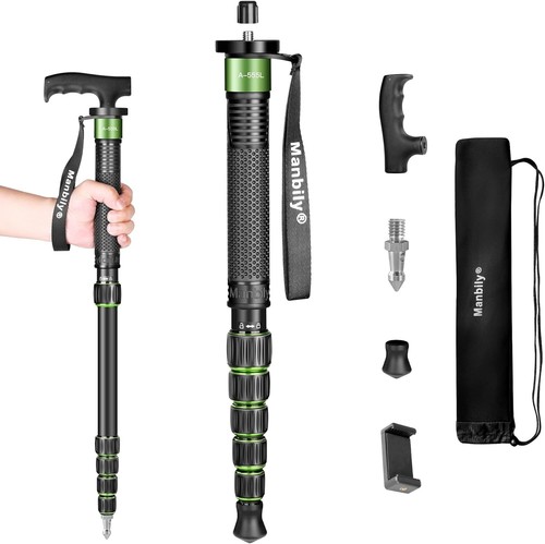 Carbon fiber monopod - carbon, 61"