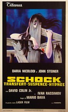 SHOCK Mario Bava 11 x 17 Horror Reproduction Poster Gore Retro Grindhouse