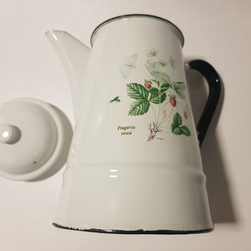 Enamel tea pot polish - pot,