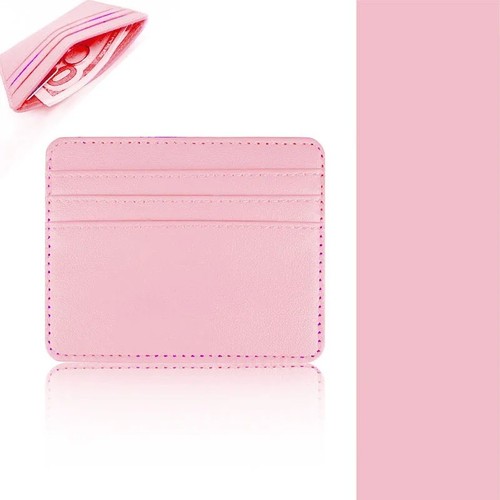 Leather slim thin credit - slim,