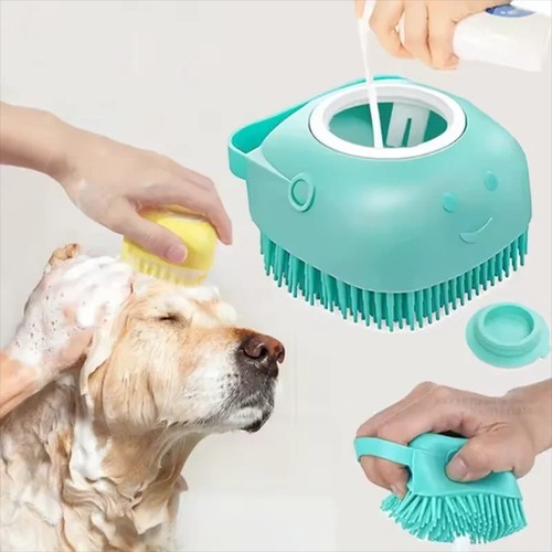 Pet bath massage brush - pet, dog