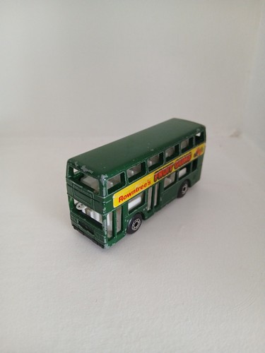 Matchbox london bus green - bus,