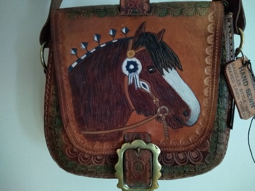 Vintage leather saddler style - vintage,