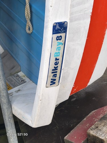 8ft walker bay dinghy has - dinghy, flip