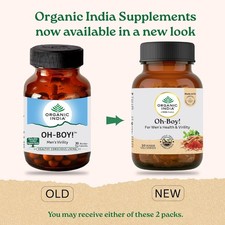Organic India OH-Boy  -3 * 30 Veg Capsules, expiry sep 2027 f/s