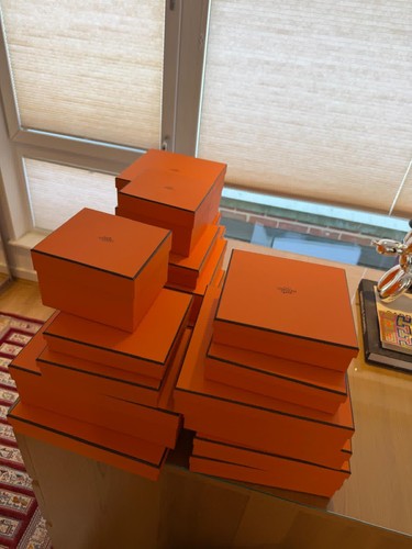 Hermès boxes empty set of - hermès,