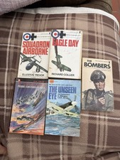 WW2 Vintage Paperback Job Lot Bundle. Aircraft Related. Rare Books Included.